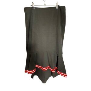 7th Avenue New York & Company Black Skirt Size 10 Polyester Spandex Blend With R